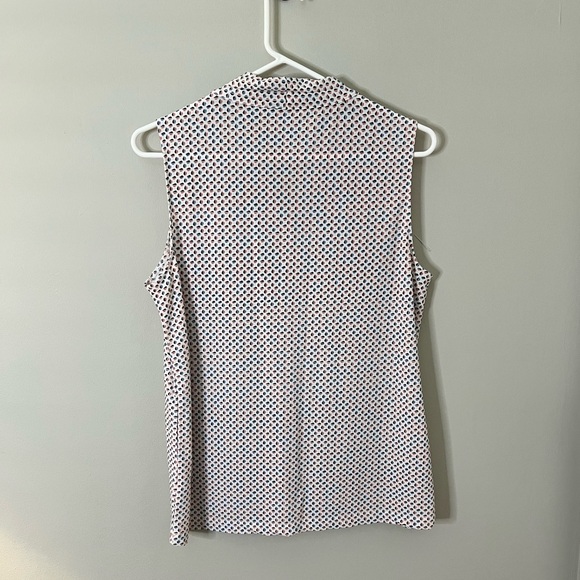 Talbots sleeveless blouse size Medium - Picture 7 of 9